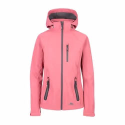 Trespass Womens/Ladies Bela II Waterproof Softshell Jacket - S, Rose Blush