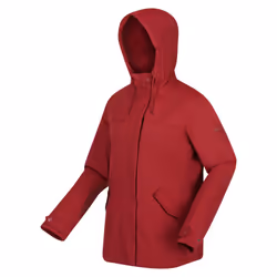 Regatta Womens/Ladies Bria Faux Fur Lined Waterproof Jacket - 10 UK, Cabernet