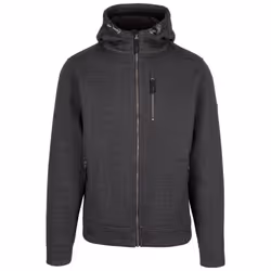 Trespass Mens Truther Marl Jacket - XXS, Black Marl