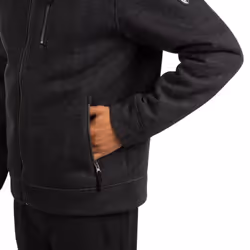 Trespass Mens Truther Marl Jacket - XXS, Black Marl