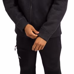 Trespass Mens Truther Marl Jacket - XXS, Black Marl