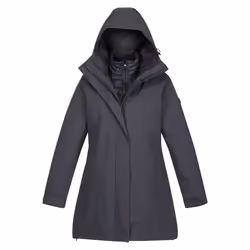 Regatta Womens/Ladies Denbury III 2 in 1 Waterproof Jacket - 10 UK, Seal Grey