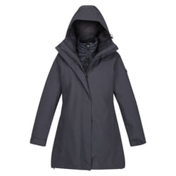 Regatta Womens/Ladies Denbury III 2 in 1 Waterproof Jacket - 10 UK, Seal Grey