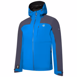 Dare 2B Mens The Jenson Button Edit - Diluent Recycled Waterproof Jacket - S, Danger Red/Orion Grey