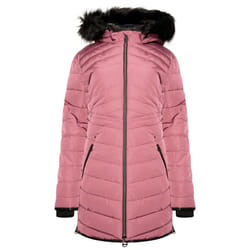 Dare 2B Womens/Ladies Striking III Long Length Padded Jacket - 12 UK, Mesa Rose