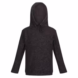 Regatta Childrens/Kids Keyon Hooded Fleece - 13 Years, Black Marl