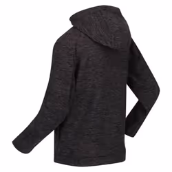 Regatta Childrens/Kids Keyon Hooded Fleece - 9-10 Years, Black Marl