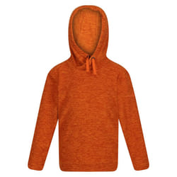 Regatta Childrens/Kids Keyon Hooded Fleece - 7-8 Years, Autumn Maple Marl