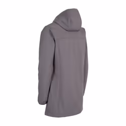 Trespass Womens/Ladies Kristen Longer Length Hooded Waterproof Jacket - XXS, Carbon
