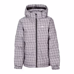 Trespass Girls Combine Padded Jacket - 7-8 Years, Platinum