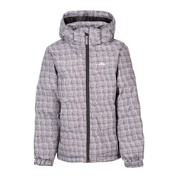 Trespass Girls Combine Padded Jacket - 7-8 Years, Platinum