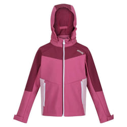 Regatta Childrens/Kids Eastcott II Soft Shell Jacket - 3-4 Years, Violet/Amaranth Haze
