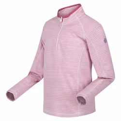 Regatta Childrens/Kids Berley Half Zip Long Sleeved Top - 15-16 Years, Fragrant Lilac