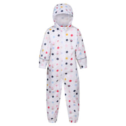 Regatta Childrens/Kids Pobble Peppa Pig Polka Dot Waterproof Puddle Suit