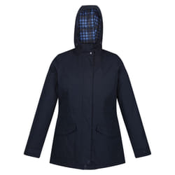 Regatta Womens/Ladies Brigida Waterproof Jacket - 10 UK, Navy Check
