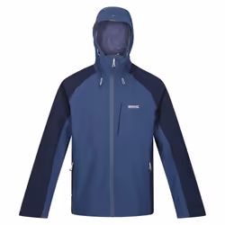 Regatta Mens Britedale Colour Block Waterproof Jacket - 3XL, Admiral Blue/Navy