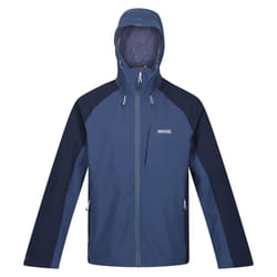 Regatta Mens Britedale Colour Block Waterproof Jacket - 3XL, Admiral Blue/Navy