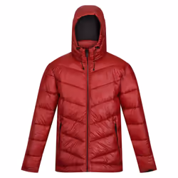 Regatta Mens Toploft II Hooded Padded Jacket - L, Dark Red