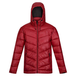 Regatta Mens Toploft II Hooded Padded Jacket - L, Dark Red