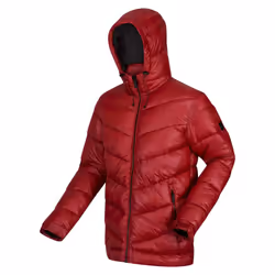 Regatta Mens Toploft II Hooded Padded Jacket - L, Dark Red