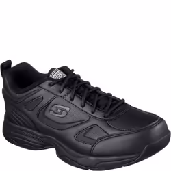Skechers Womens/Ladies Dighton-Bricelyn SR Leather Relaxed Fit Safety Shoes - 9 UK, Black