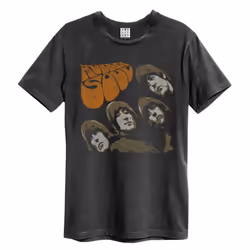 Amplified Unisex Adult Rubber Soul The Beatles T-Shirt