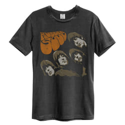 Amplified Unisex Adult Rubber Soul The Beatles T-Shirt