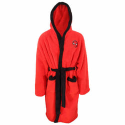 Spider-Man Unisex Adult Logo Dressing Gown - S-M, Red/Black