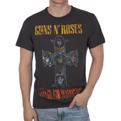 Amplified Unisex Adult Appetite For Destruction Guns N Roses T-Shirt