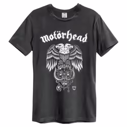 Amplified Unisex Adult Hiro Motorhead T-Shirt - XS, Charcoal