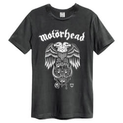 Amplified Unisex Adult Hiro Motorhead T-Shirt - XS, Charcoal