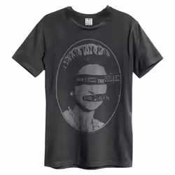 Amplified Unisex Adult Queen Sex Pistols T-Shirt - S, Charcoal