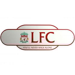Liverpool FC Classic Retro Years Metal Street Sign