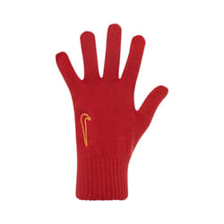 Nike Mens Cinnabar Knitted Swoosh Gloves - L-XL, Red