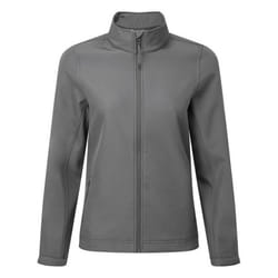 Premier Womens/Ladies Windchecker Recycled Printable Soft Shell Jacket - XS, Dark Grey