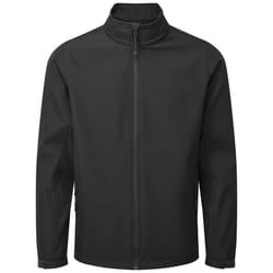 Premier Mens Windchecker Soft Shell Jacket - XL, Black