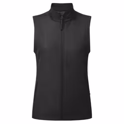 Premier Womens/Ladies Windchecker Recycled Printable Gilet - XL, Black