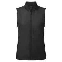 Premier Womens/Ladies Windchecker Recycled Printable Gilet - XL, Black