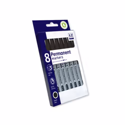 Anker Permanent Marker (Pack of 8)