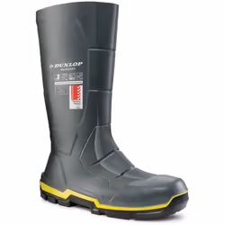Dunlop Mens Metguard Safety Wellington Boots - 11 UK, Dark Grey