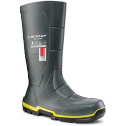 Dunlop Mens Metguard Safety Wellington Boots - 13 UK, Dark Grey
