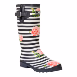 Trespass Womens/Ladies Elena Floral Wellington Boots - 5 UK, Navy/White/Pink