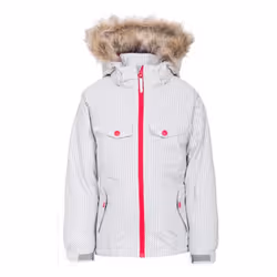 Trespass Girls Denia TP50 Ski Jacket - 3-4 Years, Platinum