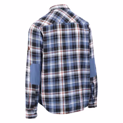 Trespass Mens Zalah Checked Flannel Shirt - L, Blue