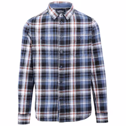 Trespass Mens Zalah Checked Flannel Shirt - M, Blue
