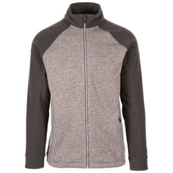 Trespass Mens Sonstown Fleece Jacket - M, Grey Marl