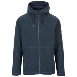 Trespass Mens Sheelane Marl Fleece Jacket - S, Navy