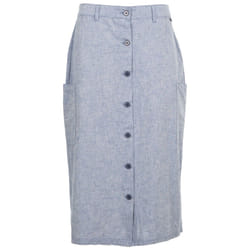 Trespass Womens/Ladies Alexie Chambray Skirt - L, Navy