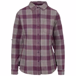 Trespass Womens/Ladies Mindy Shirt - XS, Dark Mauve