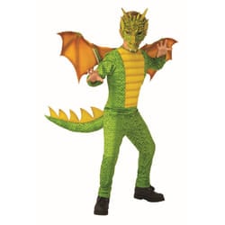 Rubies Childrens/Kids Deluxe Dragon Costume Set - M, Green